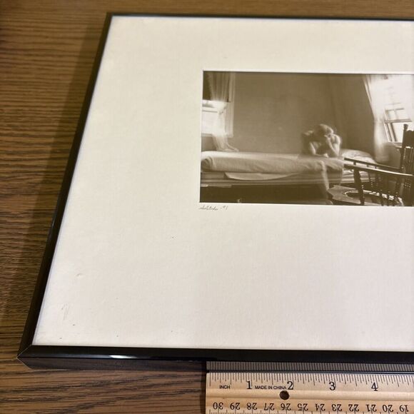 Cool! Framed Translucent Ghost Solitude #1 Photography Print Signed John Sayers - Picture 2 of 8